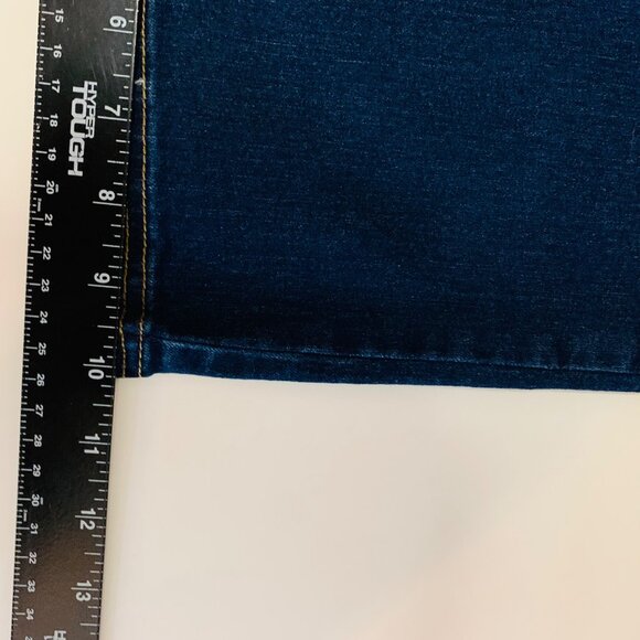 Woman Within Curvy Jeans Plus Size 22W Dark Wash Stretch Comfort Denim Everyday - Picture 7 of 13